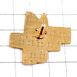 ピンバッジ・ハサミとクシ美容師の道具ジェラール