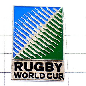 ピンバッジ・ラグビー世界大会ワールドカップ球 RUGBY WORLDCUP RWC RWC-1989