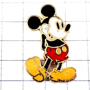 ピンバッジ・ミッキーマウス定番ディズニー