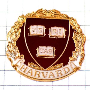 ピンバッジ・ハーバード大学の紋章アメリカ名門大学/USA HARVARD UNIVERSITY VERITAS ピンバッジ・ハーバード大学の紋章アメリカ名門大学/USA HARVARD UNIVERSITY VERITAS