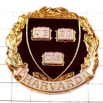 ピンバッジ・ハーバード大学の紋章アメリカ名門大学/USA HARVARD UNIVERSITY VERITAS ピンバッジ・ハーバード大学の紋章アメリカ名門大学/USA HARVARD UNIVERSITY VERITAS