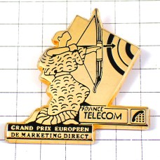 ピンバッジ・弓矢アーチェリー選手ヨーロッパグランプリ優勝フランステレコム ピンバッジ・弓矢アーチェリー選手ヨーロッパグランプリ優勝フランステレコム