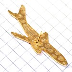 ピンバッジ・飛行機エールフランス航空旅客機 AIR-FRANCE