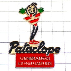 ピンバッジ・タバコ禁煙キャラクター PATACLOPE NON-FUMEUR FRANCE ピンバッジ・タバコ禁煙キャラクター PATACLOPE NON-FUMEUR FRANCE