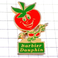 ピンバッジ・トマトくん野菜 BARBIER TOMATO FRANCE ピンバッジ・トマトくん野菜 BARBIER TOMATO FRANCE
