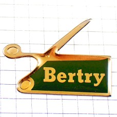ピンバッジ・金色のハサミ美容師の道具ゴールド BERTRY SCISSORS FRANCE ピンバッジ・金色のハサミ美容師の道具ゴールド BERTRY SCISSORS FRANCE