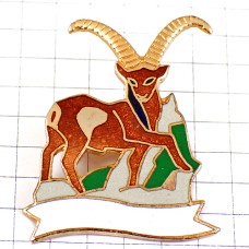 ピンバッジ・スイス鹿アルプス山脈のシカ動物 MOUNTAIN SWISS BOUQUETIN ピンバッジ・スイス鹿アルプス山脈のシカ動物 MOUNTAIN SWISS BOUQUETIN