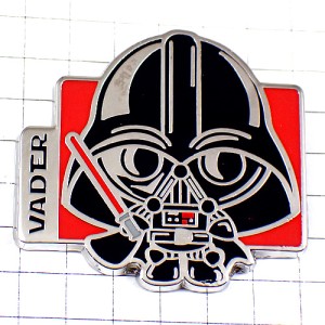 ピンバッジ・ダースベイダー黒い兜スターウォーズ映画ディズニー STARWARS