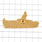 ピンバッジ・フリゲート艦F726フランス海軍トリコロール国旗