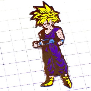 ピンバッジ・超サイヤ人ドラゴンボール漫画キャラクター DRAGON-BALL JAPAN