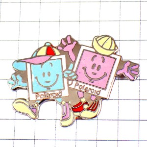 ピンバッジ・ポラロイド写真くんたち POLAROID USA