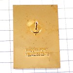 ピンバッジ・ゴルファーショットの瞬間ゴルフ選手