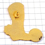 ピンバッジ・ウエスタンブーツ赤い長靴テキサス州アメリカ/USA米国 SOCCER BOOTS ROCK&ROLL SANTIAG COWBOY BIKER