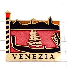 ピンバッジ・ヴェネツィア水の都イタリア船ゴンドラ夕焼け VENEZIA ITALIA ITALY GONDOLE ピンバッジ・ヴェネツィア水の都イタリア船ゴンドラ夕焼け VENEZIA ITALIA ITALY GONDOLE