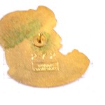 ピンバッジ・鍵束ブルー青い作業服カギ屋さん