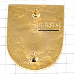 ピンバッジ・赤い百合の紋章スター星4つ欧州即応部隊 ピンバッジ・赤い百合の紋章スター星4つ欧州即応部隊