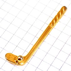ピンバッジ・ゴルフ金色のクラブ球ゴールド GOLF ピンバッジ・ゴルフ金色のクラブ球ゴールド GOLF