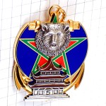 ブローチ・銀色の熊クマ第5戦隊植民地海兵歩兵フランス軍ミリタリー