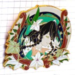 ピンバッジ・原神キャラクター百合の花ライアー竪琴