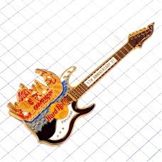 ピンバッジ・ハードロックカフェ船バンコク楽器エレキギター音楽タイ HARD-ROCK-CAFE HRC GUITAR BANGKOK THAILAND ピンバッジ・ハードロックカフェ船バンコク楽器エレキギター音楽タイ HARD-ROCK-CAFE HRC GUITAR BANGKOK THAILAND