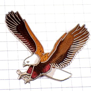 ピンバッジ・イーグル鷲わし鳥 EAGLE BIKER