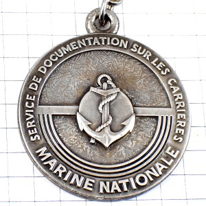 キーホルダー・イカリ錨マリン海軍シルバー銀色