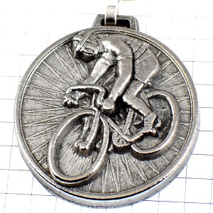 キーホルダー・ツールドフランス自転車レース記念シルバー銀色  FRANCE