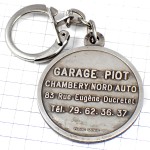 キーホルダー・太陽と女神シルバー銀色