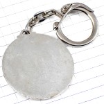 キーホルダー・テタンジェ馬上の騎士シャンパーニュ酒シャンパン銀色シルバーシュヴァリエ CHAMPAGNE TAITTINGER FRANCE