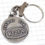 キーホルダー・サラマンダー火を吹く竜ドラゴン龍シルバー銀色リズラ王冠チューインガム