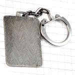 キーホルダー・ドンキホーテ裸の女の子シルバー銀色 DON-QUICHOTTE MIGUEL-DE-CERVANTES