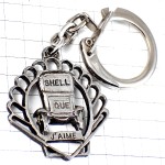キーホルダー・シェル石油大好きアンティーク車 SHELL ENGLAND