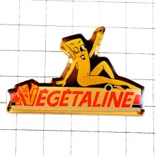 ピンバッジ・フライドポテトのセクシー女の子 VEGETALINE FRANCE ピンバッジ・フライドポテトのセクシー女の子 VEGETALINE FRANCE
