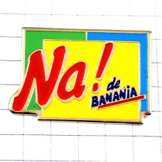 ピンバッジ・バナニア飲み物ココアNA!な！ BANANIA FRANCE