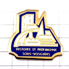 ピンバッジ・船ヴォージュ県の歴史 VOSGES FRANCE