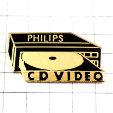 ピンバッジ・フィリップスCDやビデオ機器 PHILIPS CD VIDEO NETHERLANDS ピンバッジ・フィリップスCDやビデオ機器 PHILIPS CD VIDEO NETHERLANDS