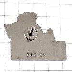 ピンバッジ・人魚姫デンマーク国旗Ｂビュタガス青い熊クマ観光ガイド BUTAGAZ THE-LITTLE-MERMAID COPENHAGEN DENMARK FLAG