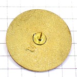 ピンバッジ・フクロウ鳥ミミズク動物園の茶色い梟