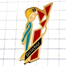 ピンバッジ・アルファベット「I」スキージャンプ選手 ピンバッジ・アルファベット「I」スキージャンプ選手