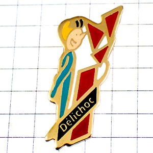 ピンバッジ・アルファベット「Ｉ」スキージャンプ選手