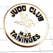 ピンバッジ・柔道クラブ一本