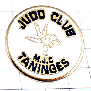 ピンバッジ・柔道クラブ一本