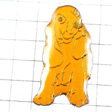 ピンバッジ・垂れ耳のイヌ犬 ピンバッジ・垂れ耳のイヌ犬