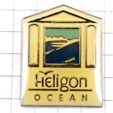 ピンバッジ・窓の向こうの海ヘリゴン化粧品 HELIGON OCEAN FRANCE ピンバッジ・窓の向こうの海ヘリゴン化粧品 HELIGON OCEAN FRANCE