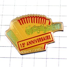 ピンバッジ・ボタンアコーディオン楽器ミュージック音楽 ACCORDEON COURTISOLS FRANCE