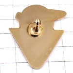 ピンバッジ・緑色の帽子アルファベットＳ