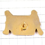 ピンバッジ・担架を運ぶ救急隊員ブルー救急医療のマーク