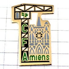 ピンバッジ・アミアン大聖堂クレーン工事中 CFA CRANE AMIENS FRANCE ピンバッジ・アミアン大聖堂クレーン工事中 CFA CRANE AMIENS FRANCE