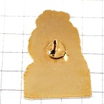 ピンバッジ・茶色いライオンの顔 THOIRY FRANCE