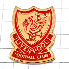 ピンバッジ・リバプール鳥の紋章サッカークラブ英国イギリス LIVERPOOL SOCCER ENGLAND